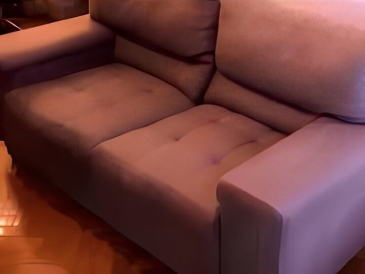 Sofá lavado e impermeabilizado no Catete